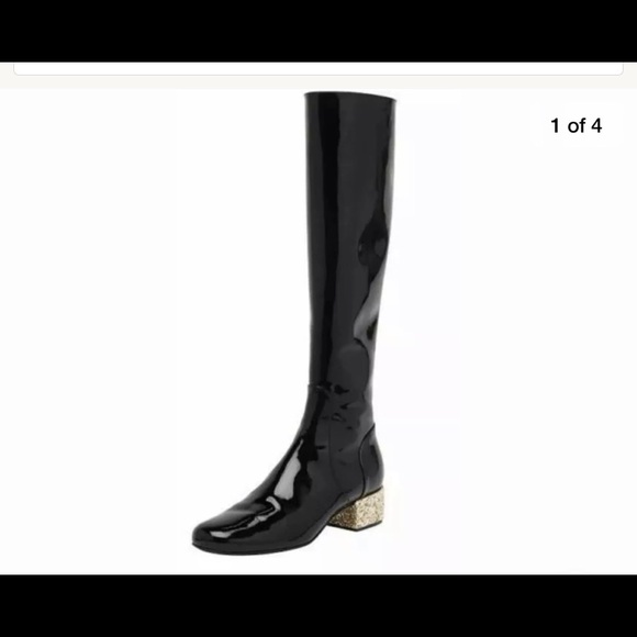 SAINT LAURENT BOOTS 40 - Picture 1 of 8